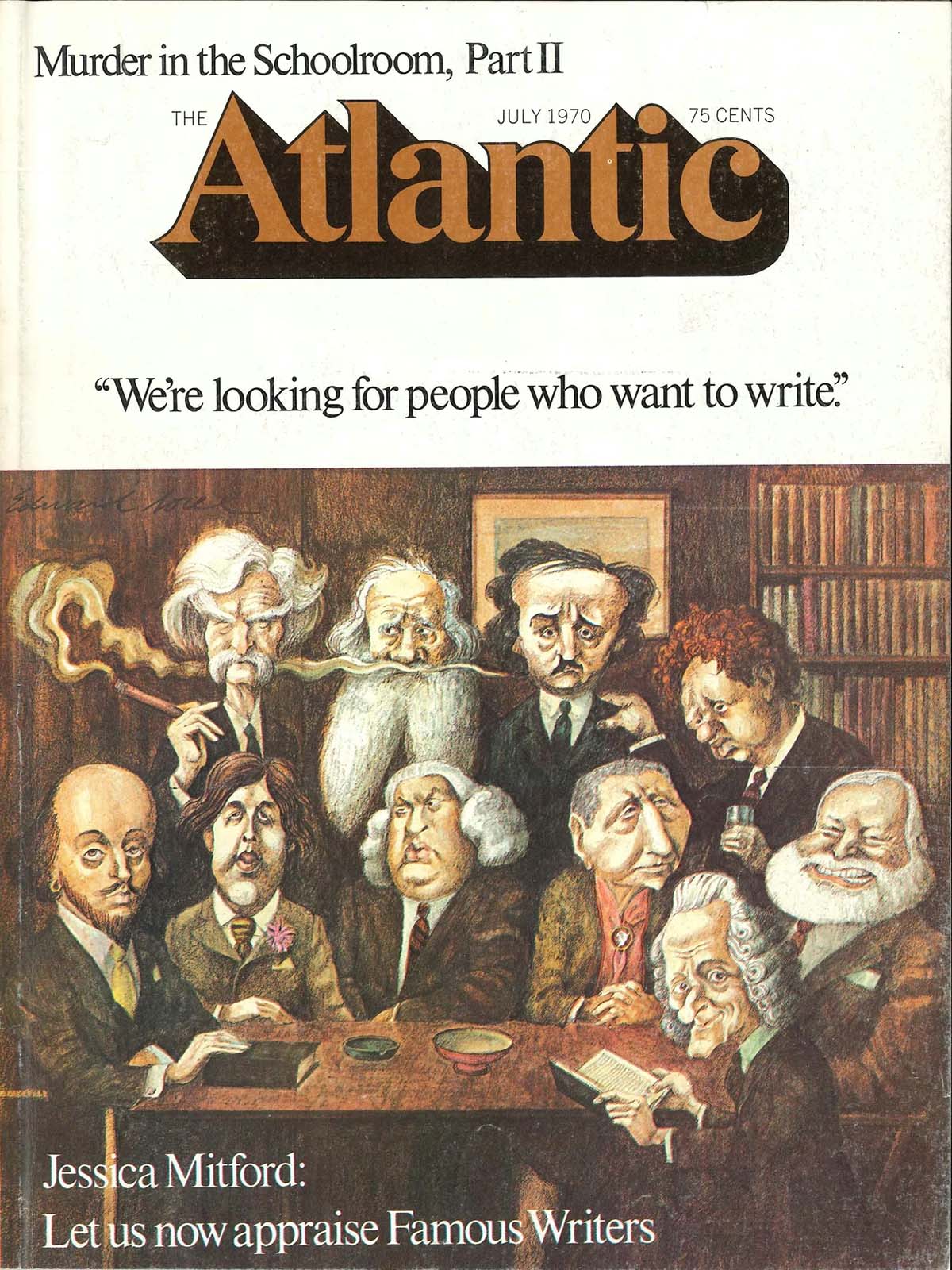 Cover of The Atlantic, July 1970