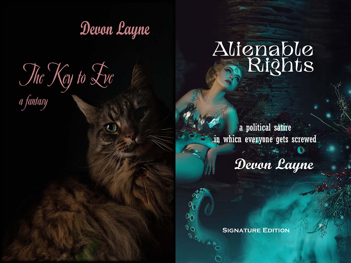 covers of The Key to Eve and Alienable Rights